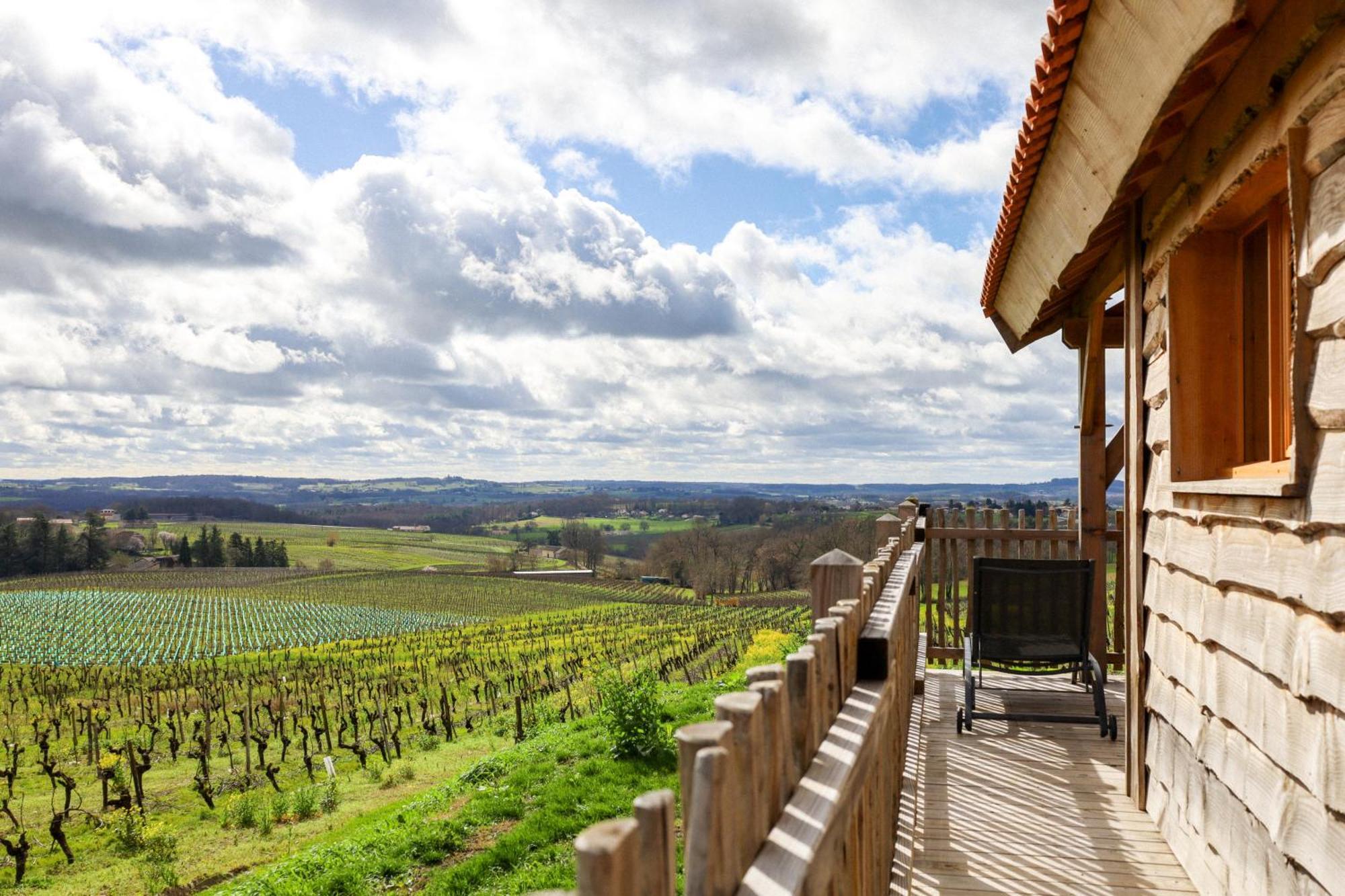 Bed and Breakfast Le Domaine De La Tour Des Vents Bergerac Exterior foto