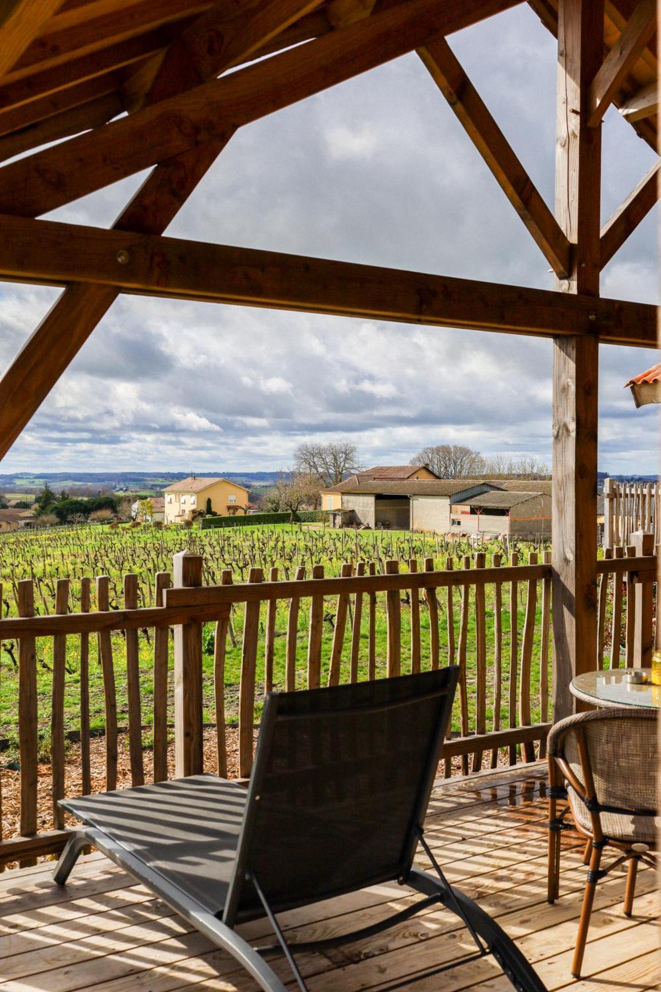 Bed and Breakfast Le Domaine De La Tour Des Vents Bergerac Exterior foto