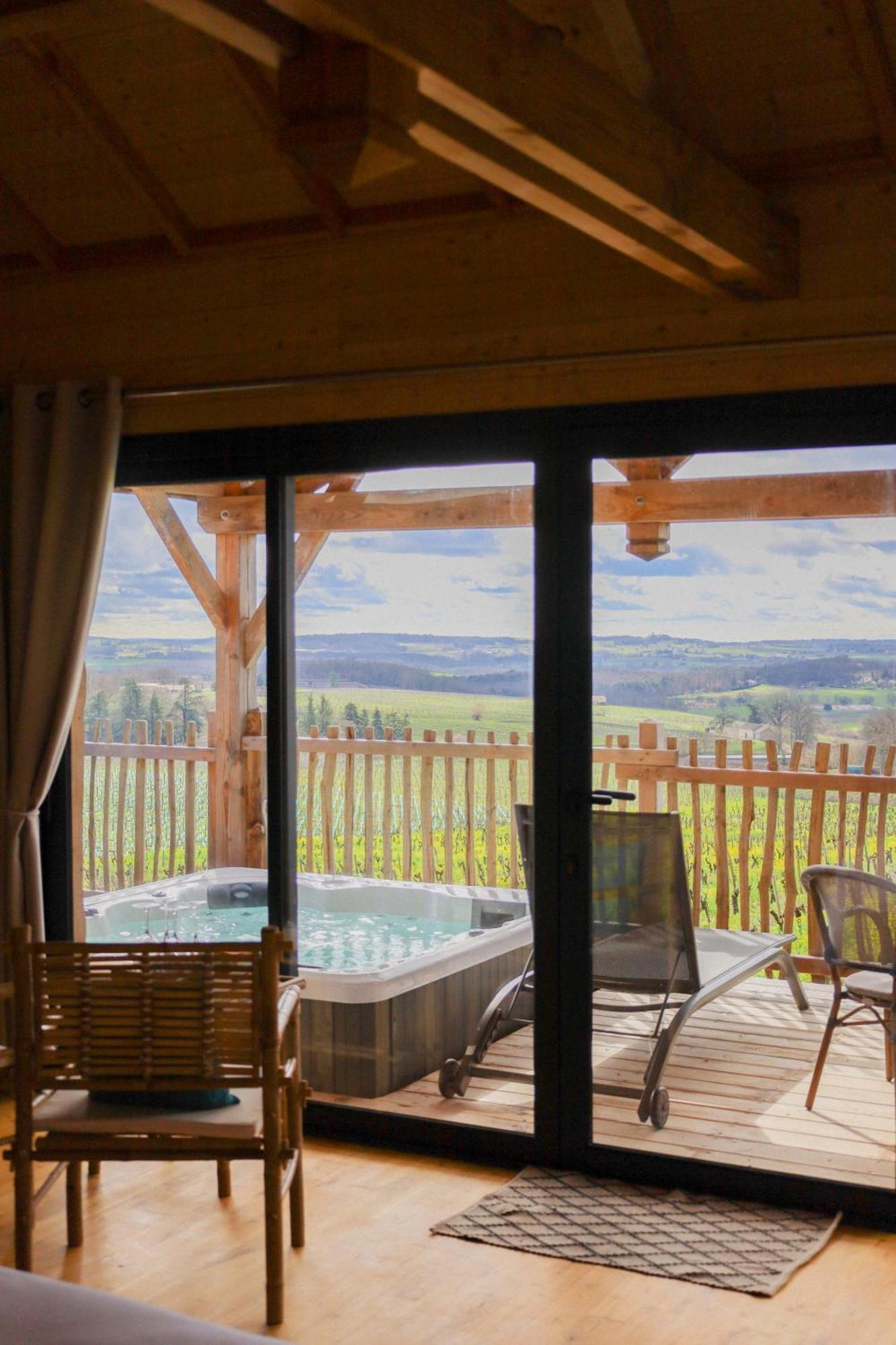Bed and Breakfast Le Domaine De La Tour Des Vents Bergerac Exterior foto